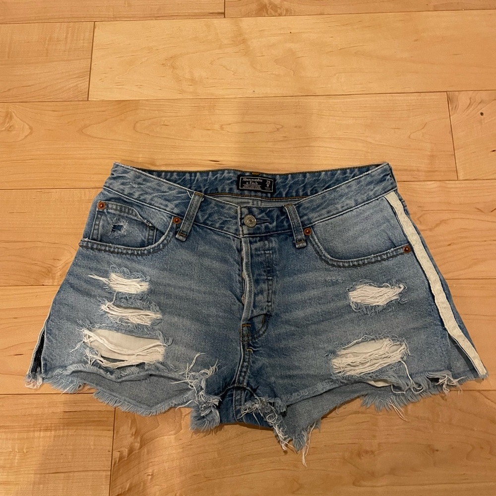Abercrombie jean shorts